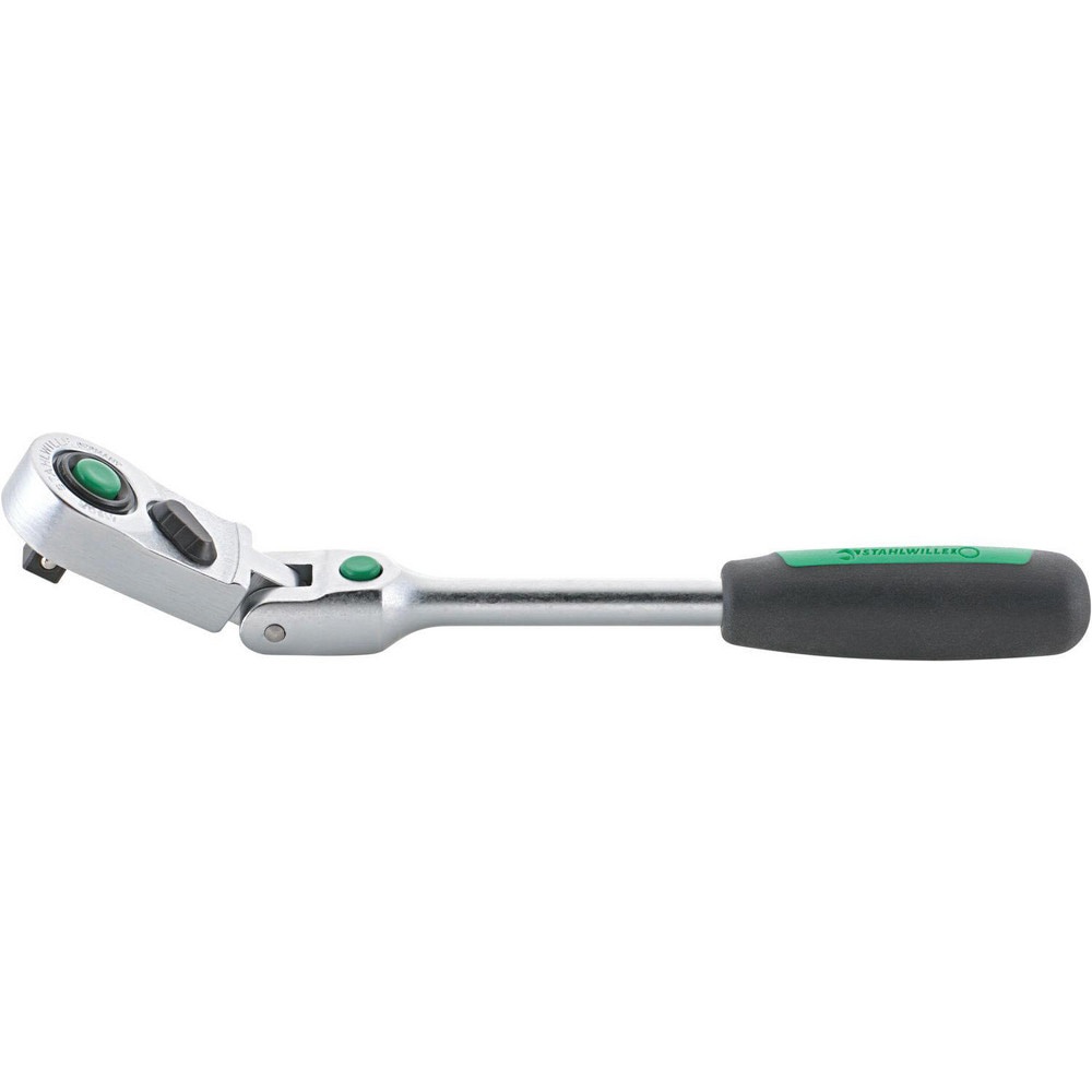 Ratchets; Tool Type: Quick-Release Ratchet; Reversible Ratchet ; Drive Size: 1/4 in ; Head Shape: Pear ; Head Style: Reversible; Flexible ; Material: Alloy Steel; Chrome ; Finish: Chrome-Plated