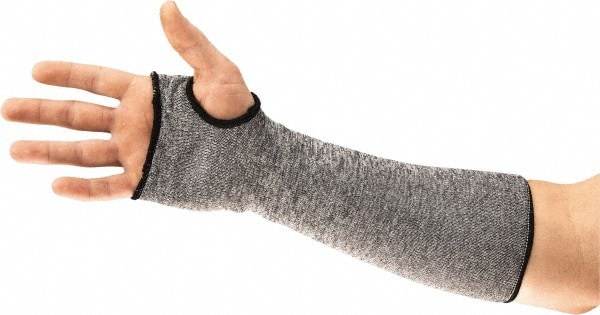 Series 11-271 Cut & Puncture-Resistant Sleeves: Size Universal, Nylon, Gray, ANSI Cut A2