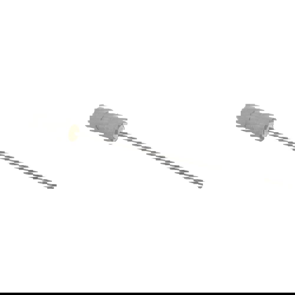 Straight Single-Flute Drill Bit: 1/8