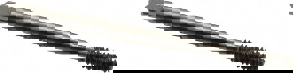 Thread Forming Tap: #6-32 UNC, Bottoming, High Speed Steel, Bright Finish