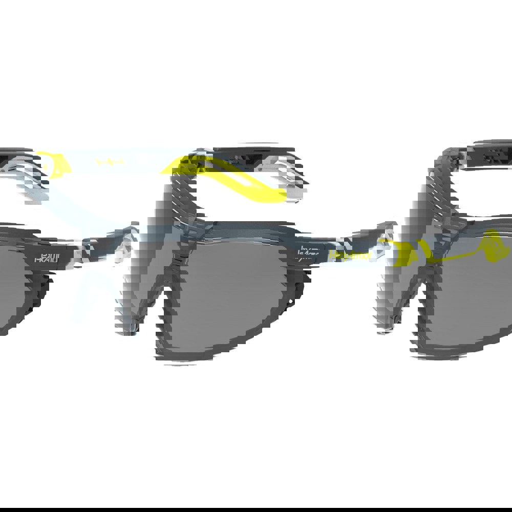 Safety Glasses; Type: Safety Glasses ; Lens Coating: Anti-Fog & Anti-Scratch ; Frame Color: Charcoal; Hi-Vis Yellow ; Lens Color: Gray ; Lens Material: Polycarbonate ; Glasses Style: Wraparound