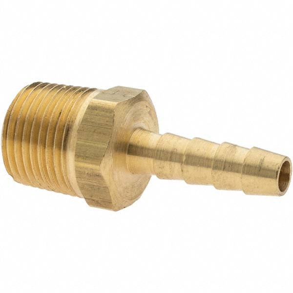 Barbed Hose Fitting: 3/8