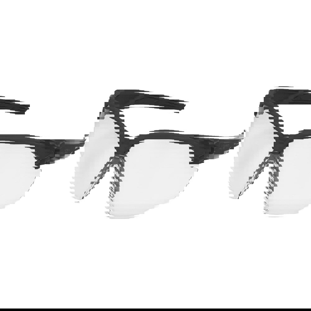 Safety Glasses; Type: Safety Glasses ; Frame Style: Half-Framed ; Lens Coating: Anti-Fog & Anti-Scratch ; Frame Color: Black ; Lens Color: Clear ; Lens Material: Polycarbonate