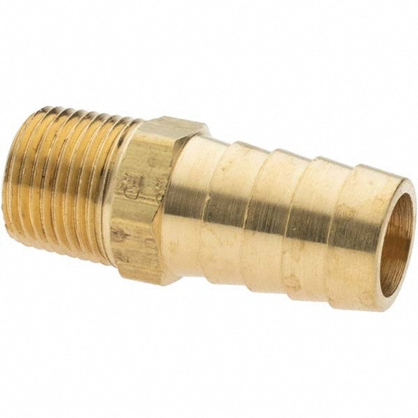 Barbed Hose Fitting: 3/8