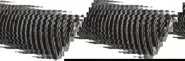 Threaded Rod: 1-1/4-7, 3' Long, Low Carbon Steel