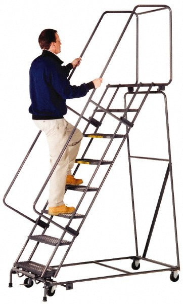 Steel Rolling Ladder: 11 Step