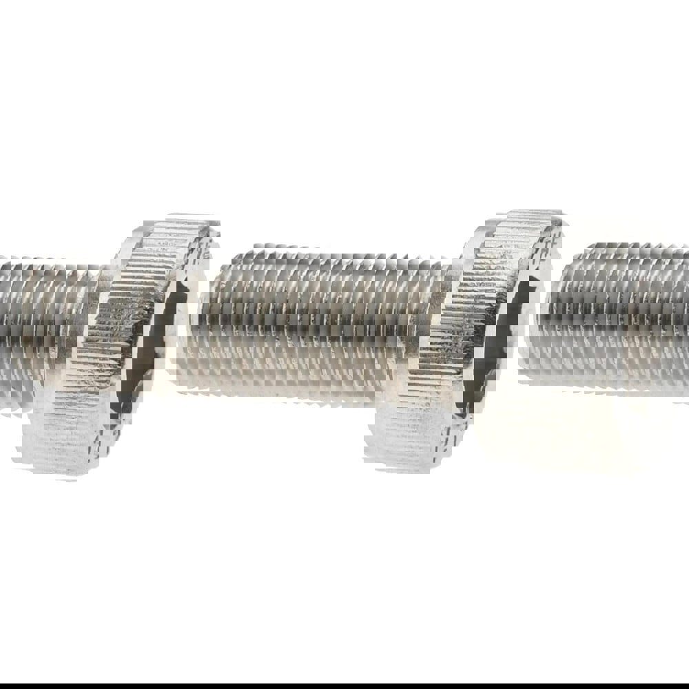 Hex Socket Cap Screw: M6x1, 20.00 mm Length Under Head, 316 & Austenitic Grade A4 Stainless Steel, Bright/Uncoated Finish