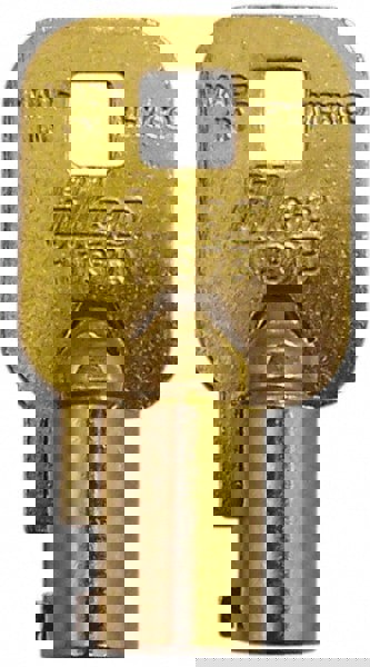 Chicago Nickel Key Blank