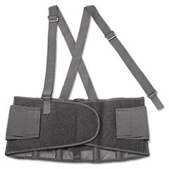 Back Support: Belt with Adjustable Shoulder Straps, Medium, 30 to 34