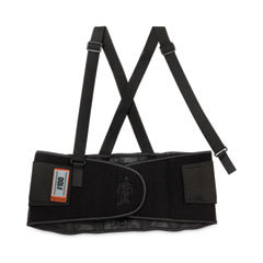 Back Support: Belt with Adjustable Shoulder Straps, Large, 34 to 38