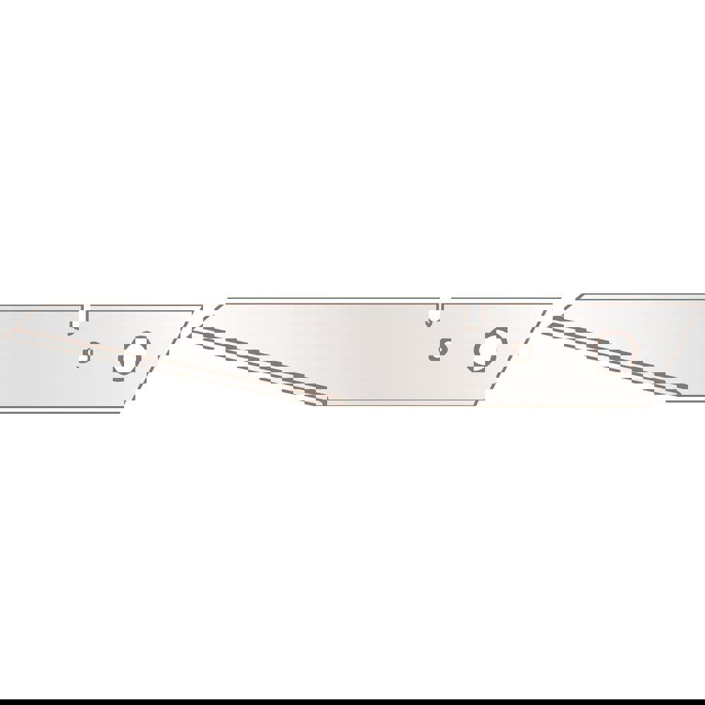 Knife Blades; Blade Type: Special Purpose; Double Bevel ; Blade Material: Steel ; Blade Point Type: Sharp ; Blade Edge Type: Curved ; Blade Length (mm): 135.5000 ; Blade Length (Decimal Inch): 5.3346