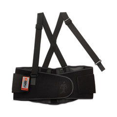 Back Support: Belt with Adjustable Shoulder Straps, One Size Fits All, 28 to 46