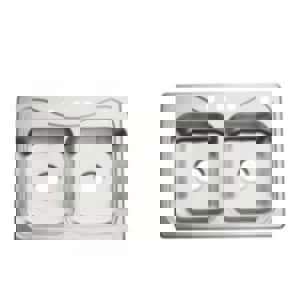 33X22 4H 2B 7.0 SS SINK SGL PK