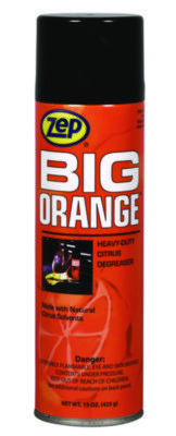 Big Orange Aerosol, Citrus Scent, 15 oz Aerosol Can, 12/Carton