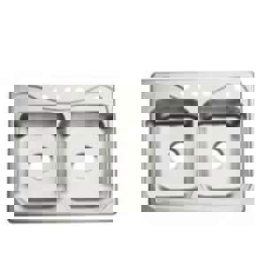 33X22 4H 2B 8.0 SS SINK SGL PK