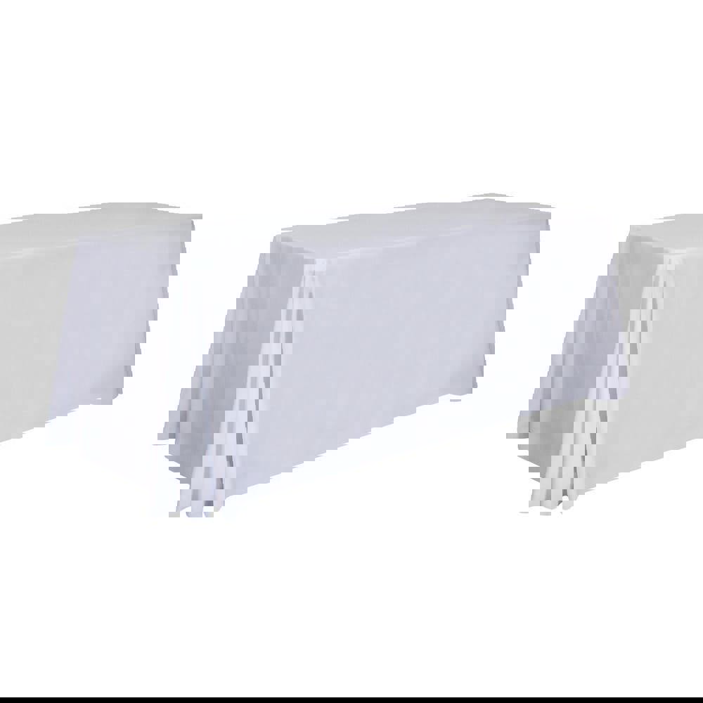 Tablecloths; Width (Inch): 30 ; Length (Feet): 6.000 ; Color: White ; UNSPSC Code: 52121604