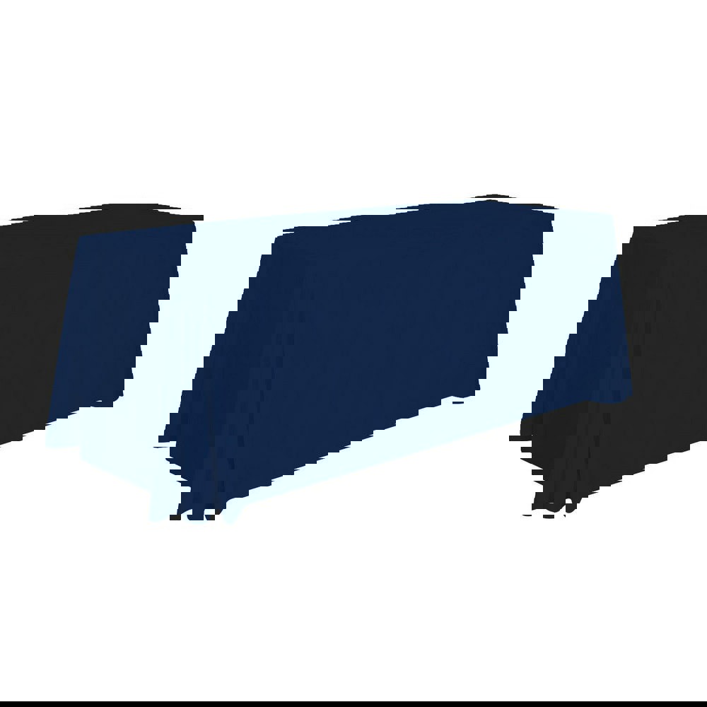 Tablecloths; Width (Inch): 30 ; Length (Feet): 6.000 ; Color: Navy ; UNSPSC Code: 52121604