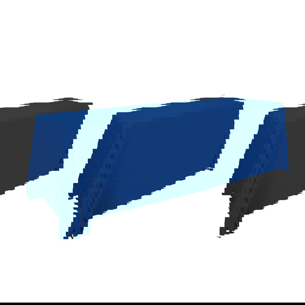 Tablecloths; Width (Inch): 30 ; Length (Feet): 8.000 ; Color: Royal Blue ; UNSPSC Code: 52121604