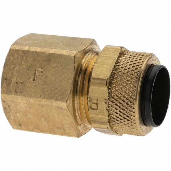 Compression Tube Connector: 3/8-18