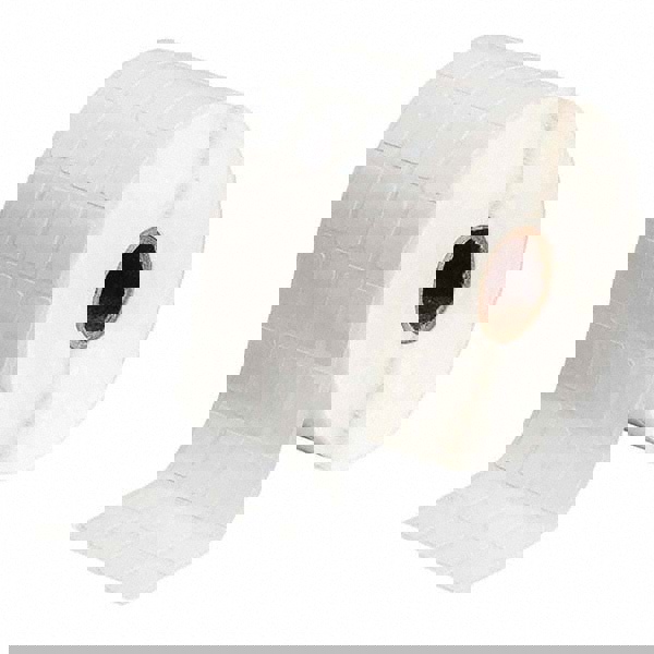 Label Maker Label: White, Cloth, 1/2