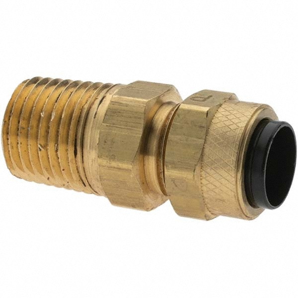 Compression Tube Connector: 1/4-18