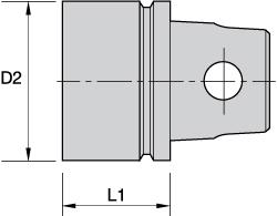 KM40 1.57 Inch Diameter Spindle Plug