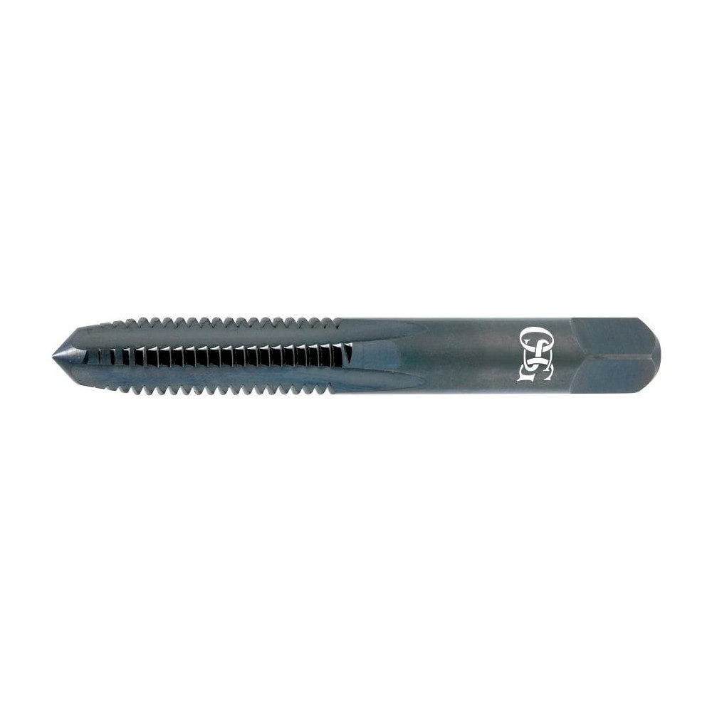 Straight Flute Tap: 7/8-9 UNC, 4 Flutes, Plug, 2B Class of Fit, High Speed Steel, Bright/Uncoated