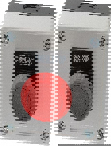 Push-Button Control Station: Maintained, NO/NC, Emergency Stop
