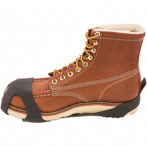 Strap-On Cleat: Spike Traction, Pull-On Attachment, Size 8 to 12