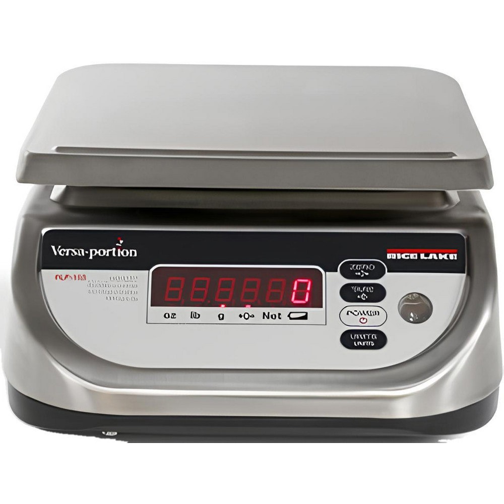 Process Scales & Balance Scales; System Of Measurement: Pounds ; Calibration: External ; Display Type: LED ; Capacity: 60.000 ; Platform Length: 9.3in ; Platform Width: 7.8in