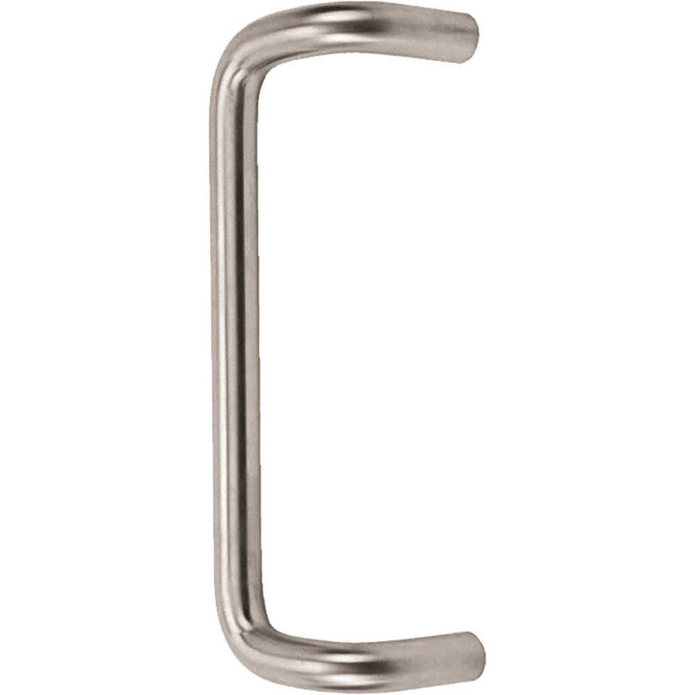 Pull-Type Handles; Handle Type: External ; Material: Stainless Steel ; Mount Type: Surface ; Finish: Satin Stainless Steel ; Projection: 3.5 ; Handle Width: 2.5 in
