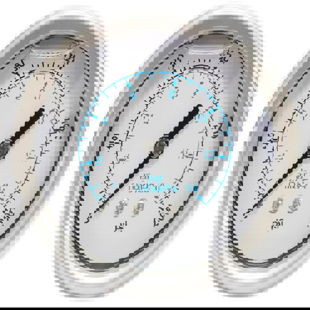 Pressure Gauge: 2-1/2