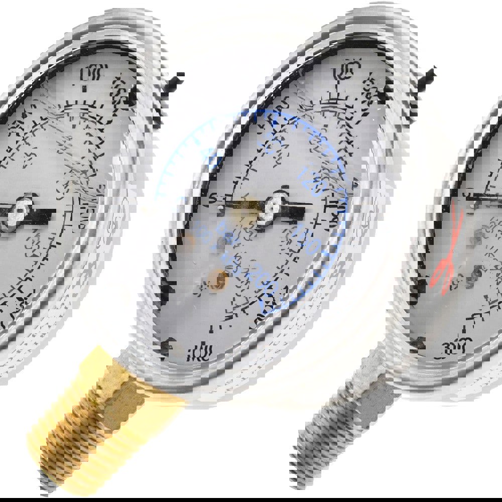 Pressure Gauge: 2