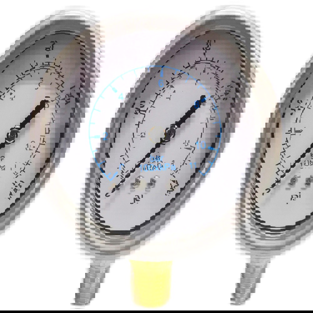 Pressure Gauge: 2-1/2