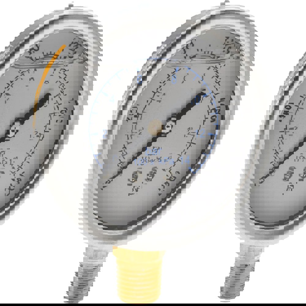 Pressure Gauge: 2-1/2