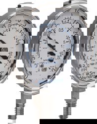 Pressure Gauge: 2-1/2