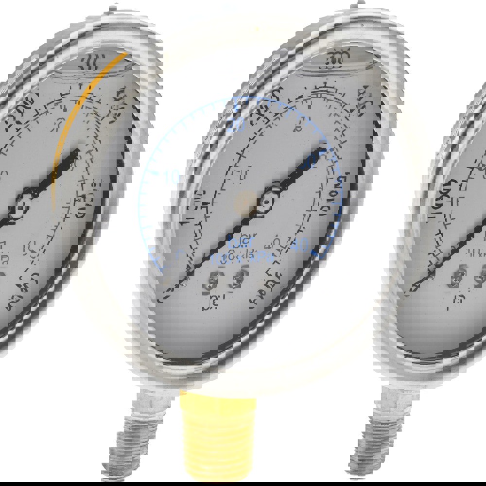 Pressure Gauge: 2-1/2