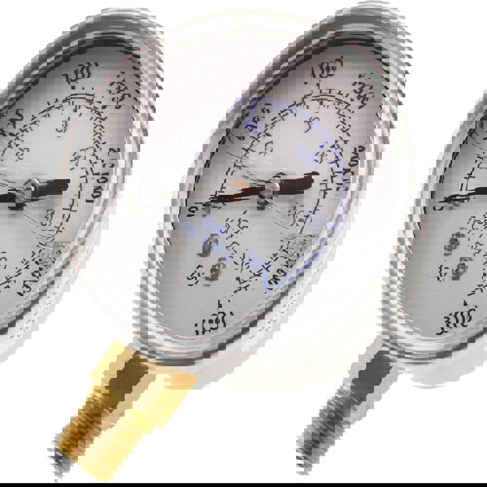 Pressure Gauge: 2-1/2