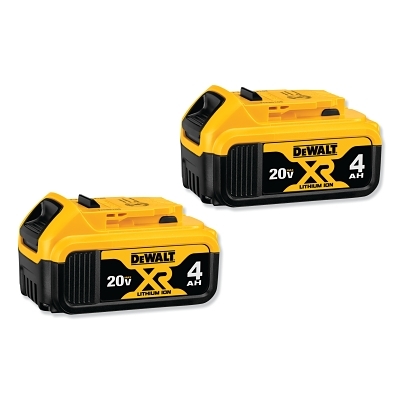 20V MAX 4.0 AH LI-ION BATTERY 2-PK