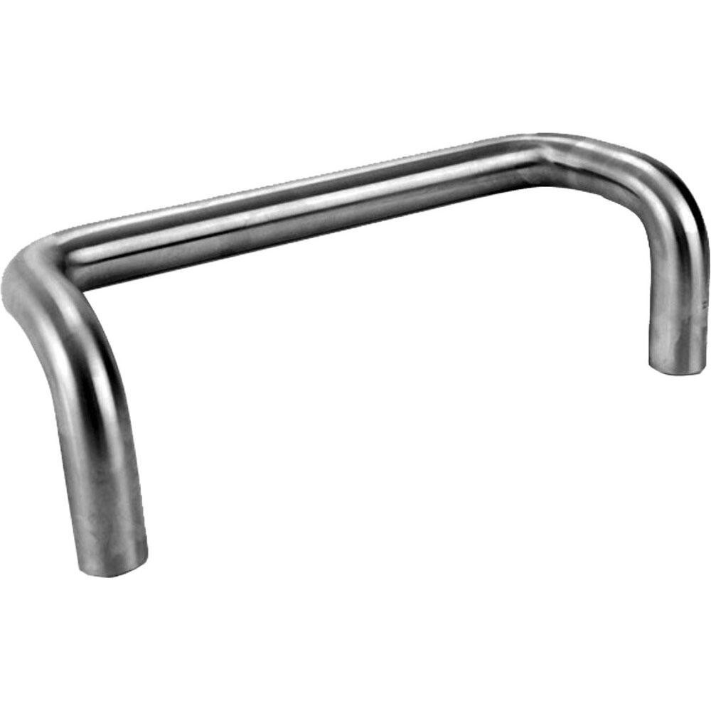 Pull-Type Handles; Handle Type: External ; Material: Aluminum ; Mount Type: Surface ; Finish: Dark Bronze Anodized Aluminum ; Projection: 3.5 ; Handle Width: 2.5 in