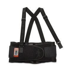 Back Support: Belt with Adjustable Shoulder Straps, Large, 34 to 38