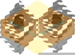 Turning Insert: CNMP432 KC850, Solid Carbide