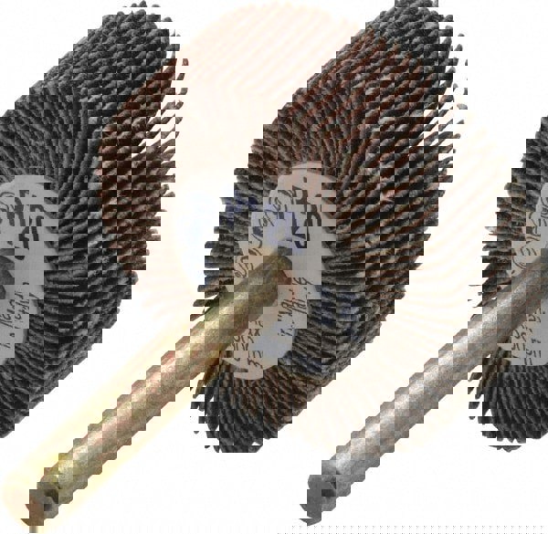 Mounted Flap Wheel: 1/2