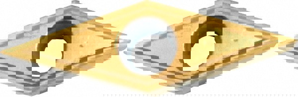 Turning Insert: VBGT330LF KC730, Solid Carbide