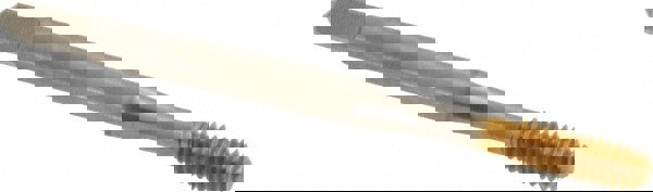 Thread Forming Tap: #8-32 UNC, 2/3B Class of Fit, Bottoming, High Speed Steel, TiN Coated