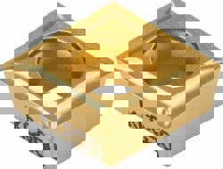 Turning Insert: CCMT32505LF KC850, Solid Carbide