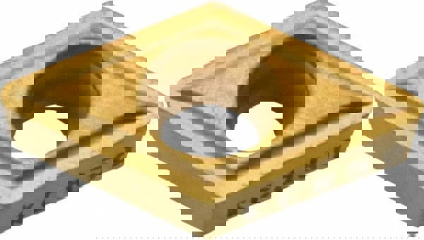 Turning Insert: DCMT3252LF KC850, Solid Carbide