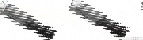 Thread Forming Tap: #8-32 UNC, Bottoming, Powdered Metal High Speed Steel, TiCN Coated