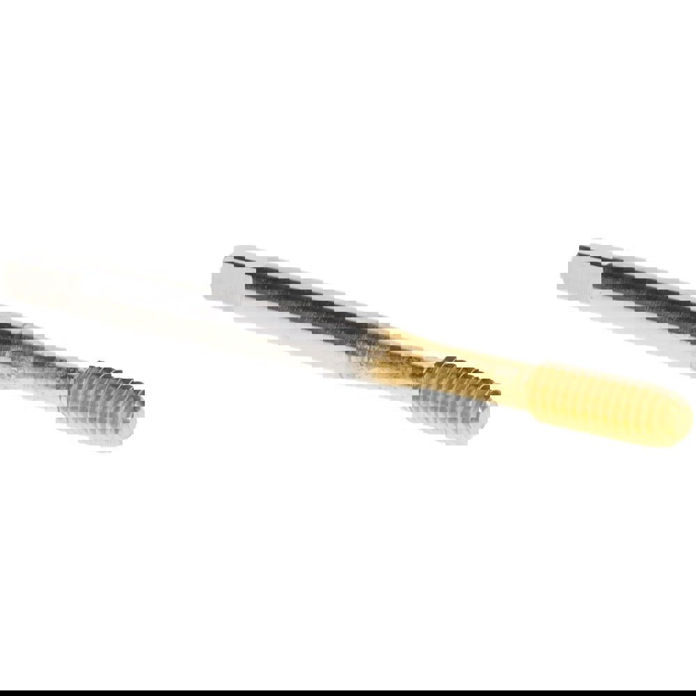 Thread Forming Tap: #8-32 UNC, Bottoming, Powdered Metal High Speed Steel, TiN Coated