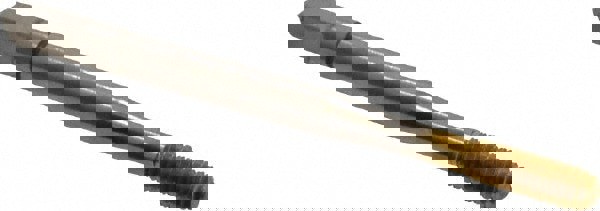 Thread Forming Tap: #8-32 UNC, Bottoming, High Speed Steel, TiN Coated